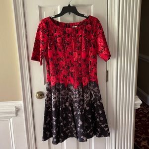 Julian Taylor New York Floral Dress
